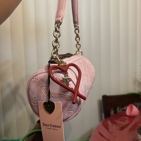 Juicy Couture Light pink Holiday in Juicy roll Bag with Chain Strap - Picture 15 of 16